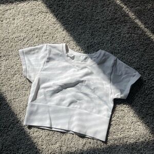 (SOLD) Offline by Aerie Sidewalk Seamless Cropped T-Shirt